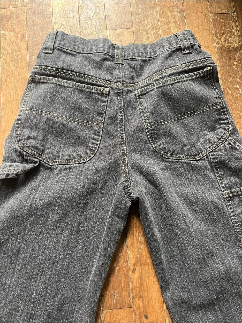 Vintage Cherokee Black Carpenter Jeans Y2K Girls Size 16 - Picture 5 of 7